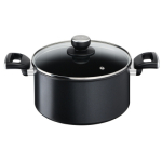 Tefal G2554672 kastrul 5,2 l &Uuml;mmargune Must