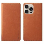 HDD Magnetic Wallet Case Samsung A576 A57 5G pruun