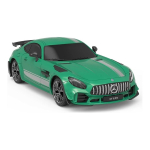Mercedes Mercedes Benz AMG GT R PRO RC 1:24 Kaugjuhtimisega spordiauto roheline 17 cm