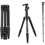 Statiiv Statiiv - Fotopro X-go Gecko 8kg Kandev&otilde;ime Monopodi Funktsioon Must