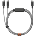 Native Native Union Belt kaabel (USB-C - USB-C) 2 m, triibuline