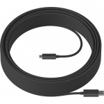 Logitech 939-001799 USB-kaabel USB 3.2 Gen 2 (3.1 Gen 2) 10 m USB A USB C Grafiit
