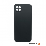 Evelatus Samsung Galaxy A22 5G Premium Soft Touch Silicone Case Black