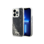 Case Case Guess GUHCP14LLCSGSGK iPhone 14 Pro 6.1" black|black hardcase Liquid Glitter Marble