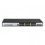 Extralink EX.19737 v&otilde;rgul&uuml;liti Juhitav L3 Gigabit Ethernet (10/100/1000) Power over Ethernet tugi 1U Valge