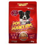 BIOFEED Dog Snackers T&auml;iskasvanud keskmised ja suured veiseliha - koera kuivtoit - 10 kg