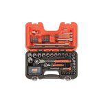 Bahco Head Set 1/4 "+1/2" for 4-27mm heads, ratchet ratchets + long and short nozzles. 79pcs