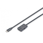 Digitus DA-73108 USB-kaabel USB 3.2 Gen 1 (3.1 Gen 1) 5 m USB C Must