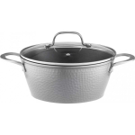 Aluminum Aluminum pot with lid Bubble 28 cm 6.5 l AMBITION
