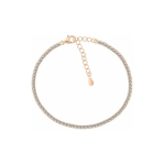 Brilio Brilio Silver Dazzling cubic zirconia tennis bracelet BRC170R