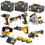 DEWALT Komplekt COMBO 18V DCK706P3T 7-EL. 3x5,0Ah TSTAK