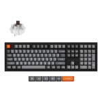 Keychron K10 Max klaviatuur Universaalne USB + RF Wireless + Bluetooth QWERTY P&otilde;hjamaad Must