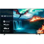Philips 65" MLED810 &ndash; 4K QD Mini-LED Ambilight teler