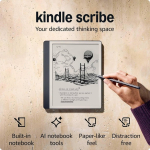 Amazon Kindle Scribe 32GB Premium Pen 2024 Tungsten