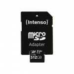 Intenso 3433493 m&auml;lukaart 512 GB MicroSDXC UHS-I Klass 10