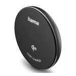 Hama 00201735 mobiilseadme laadija Nutitelefon Must USB Traadita laadimine Kiirlaadimine Hoonesisene