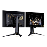 ASUS ROG Swift OLED PG27AQWP-G EDITION 20 PC lamekuvar 67,3 cm (26.5") 2560 x 1440 pikslit Wide Quad HD OLED-ekraan Must