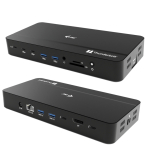 i-tec TB5TRIPLEDOCKM2PD s&uuml;learvuti dokk ja pordireplikaator Juhtmega &uuml;hendatud Thunderbolt 5 Must