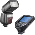 Fotoaparato Fotoaparato v&auml;lklambi komplekt - Godox Speedlite V860III GN60, 2.4G traadita, 480 v&auml;lkku.