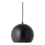 Frandsen Ball ripplamp, 25 cm, mattmust