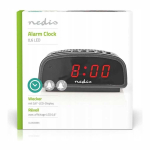 Nedis CLDK008BK LED Laukellaud koos unerežiimi funktsiooniga ilma raadiota, must