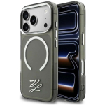 Karl Karl Lagerfeld IML KL Script Logo MagSafe kate iPhone 17 Pro Max - Must