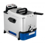 Tefal Oleoclean Pro Inox & Design FR8040 &Uuml;ksik 3,5 l 2300 W Must, Roostevaba teras