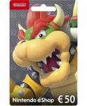 Nintendo eShop gift card 50 euros, activation card