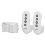 Orno Wireless 3-channel lighting controller, 2 remote controls