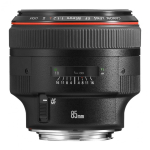 Canon EF 85mm f/1.2 L USM II Lens Telefoto-objektiiv Must