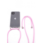 Evelatus Apple iPhone 11 Silicone Transparent with Necklace TPU Strap Transparent