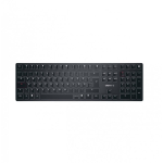 CHERRY KW X ULP klaviatuur Universaalne USB + RF Wireless + Bluetooth QWERTZ Saksa keel Must
