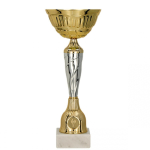 Detail Detail Gold and silver metal cup
