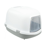 TRIXIE Primo XXL Top cat toilet house, 56x47x71cm, grey/white
