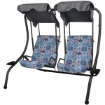 Saska Saska Garden GARDEN AND BALCONY SWING SONIC 2-PERSON MOSAIC