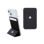 BMW Wallet Card Slot Stand BMWCSMRSK czarny|black MagSafe Signat