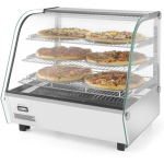 Adjustable Adjustable display heating showcase, 3 shelves, 120L Hendi 233726