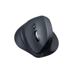 Wireless Wireless mouse, Powerton SHARK, black, optical, 1600DPI