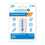 Rechargeble Rechargeble battery 16340 3V Li-ion 700 mAh micro USB