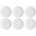 LA LA PORCELLANA BIANCA ESSENZIALE Set of 6 soup plates 20 cm
