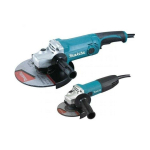 MAKITA Set angle grinder 230mm GA9050 + angle grinder 125mm GA5030R