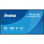 iiyama LH6564UHS-B1AG infoekraan Digital signage lameekraan 165,1 cm (65") WiFi 500 cd/m&sup2; 4K Ultra HD Must Android 24/7