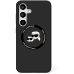 Karl Karl Lagerfeld case SAMSUNG S25 Plus KLHMS25MSKCHTCK (magnetic silicone double heads) black
