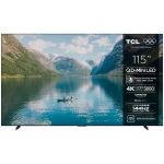 TCL 115C7K teler 2,92 m (115") 4K Ultra HD Nutiteleri funktsioon WiFi Must 3000 cd/m&sup2;