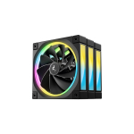DeepCool FL12R-3 IN 1 Arvuti korpus Ventilaator 12 cm Must 3 tk