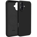 Dėklas Dėklas Telforceone Etteri Silicone Mag Apple iPhone 16 6,1" juodos spalvos