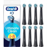 Oral-B iO seeria Ultimate Clean mustad vahetatavad pead - must - 8 tk