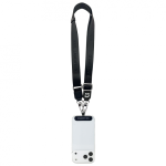 Karl Karl Lagerfeld Universal Crossbody Strap Choupette Patch Black