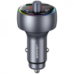 Car Car charger USAMS CC328 30W 1xUSB-A 1xUSB-C Bluetooth FM tarnish