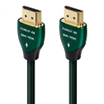 AudioQuest Forest 48 HDMI-kaabel 2 m HDMI t&uuml;&uuml;p A (Standard) 3 x HDMI Type A (Standard) Must, Roheline